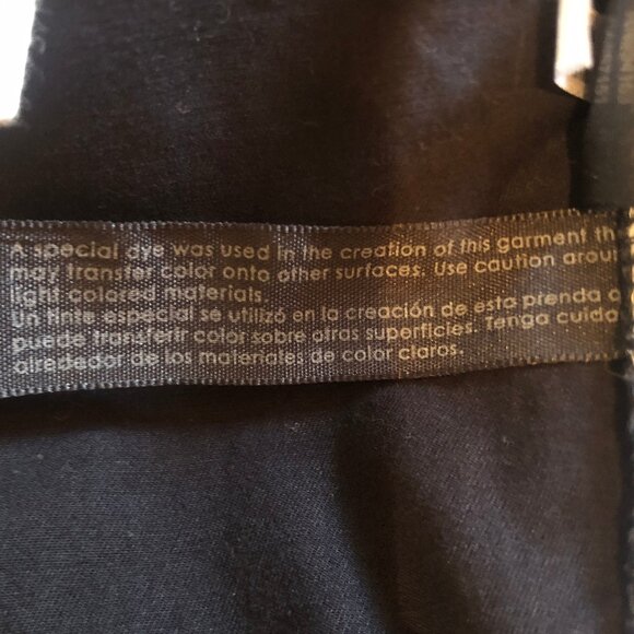 NEW (NWOT) Tommy Hilfinger navy pants w/ rose print sz 12 - Picture 10 of 12